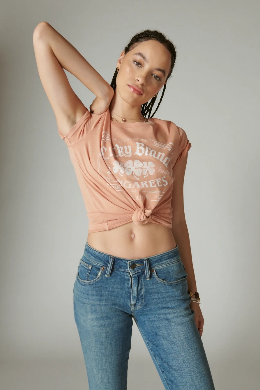 HERITAGE LUCKY LABEL CLASSIC CREW, image 1
