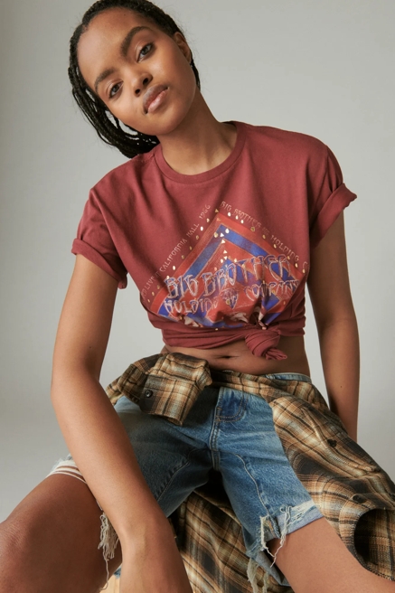 BIG BROTHER STUDS BOYFRIEND TEE, image 1