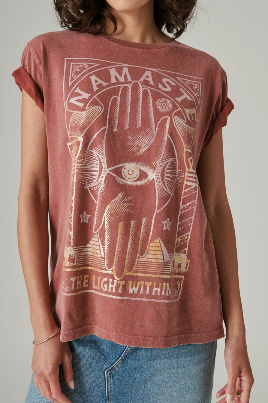 LIGHT WITHIN BOYFRIEND TEE, image 5
