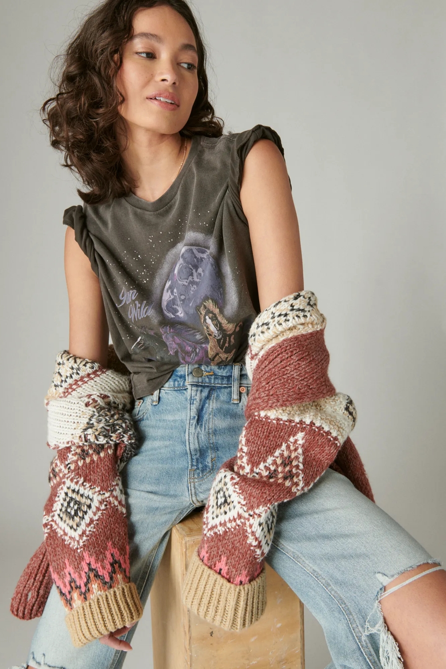 RUN WILD BOYFRIEND TEE, image 2