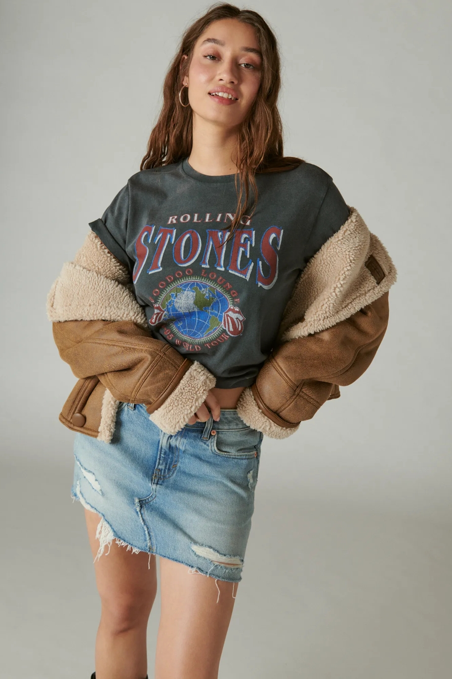 STONES VOODOO LOUNGE BOYFRIEND TEE, image 2
