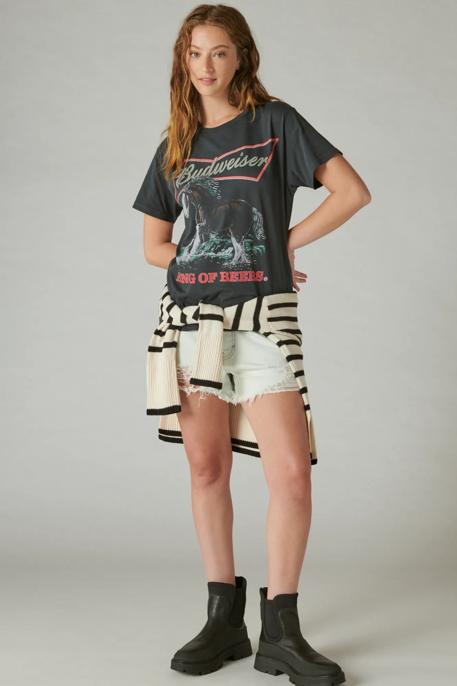 BUDWEISER HORSE BOYFRIEND TEE, image 2