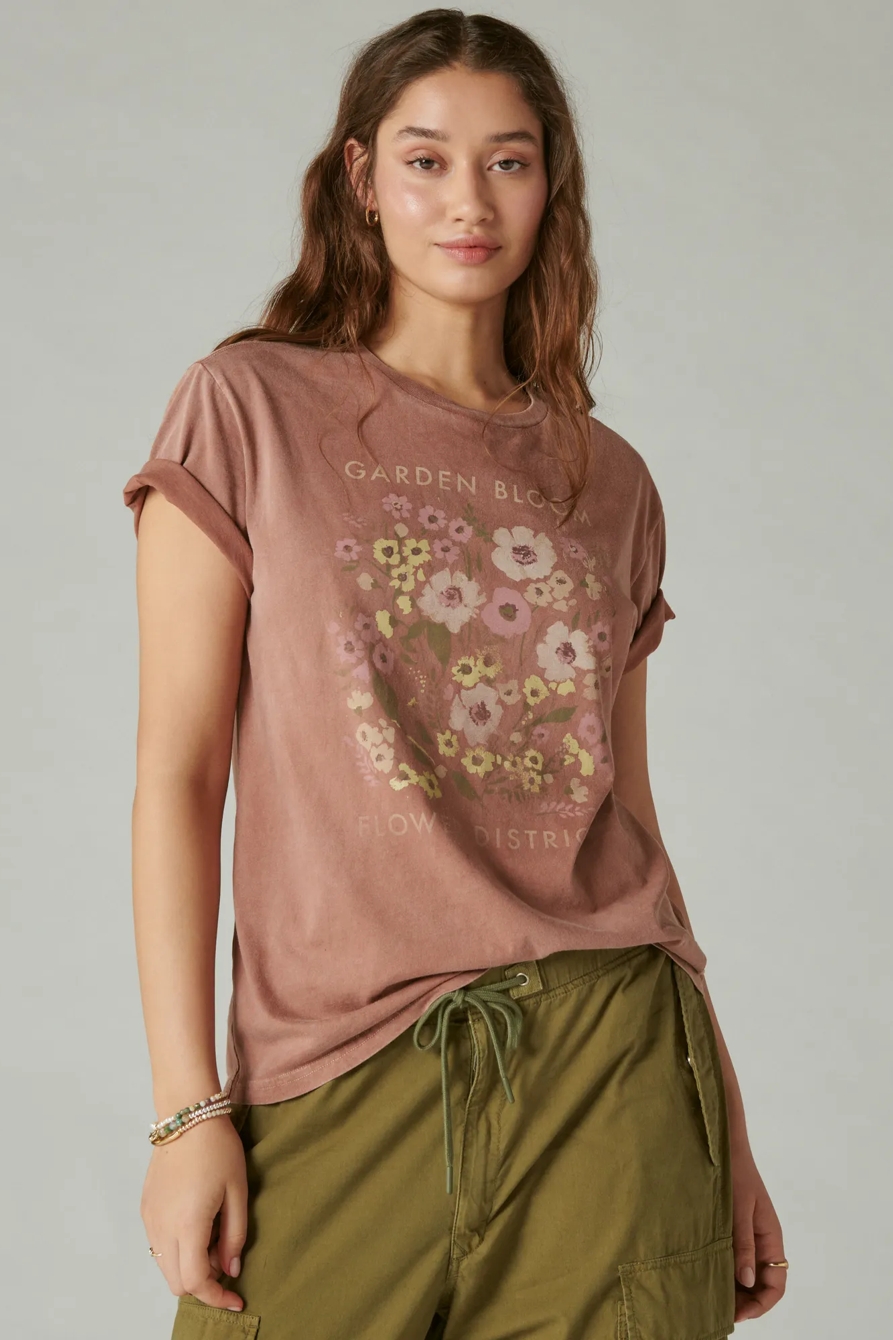 FLOWER DISTRICT BOYFRIEND TEE, image 2