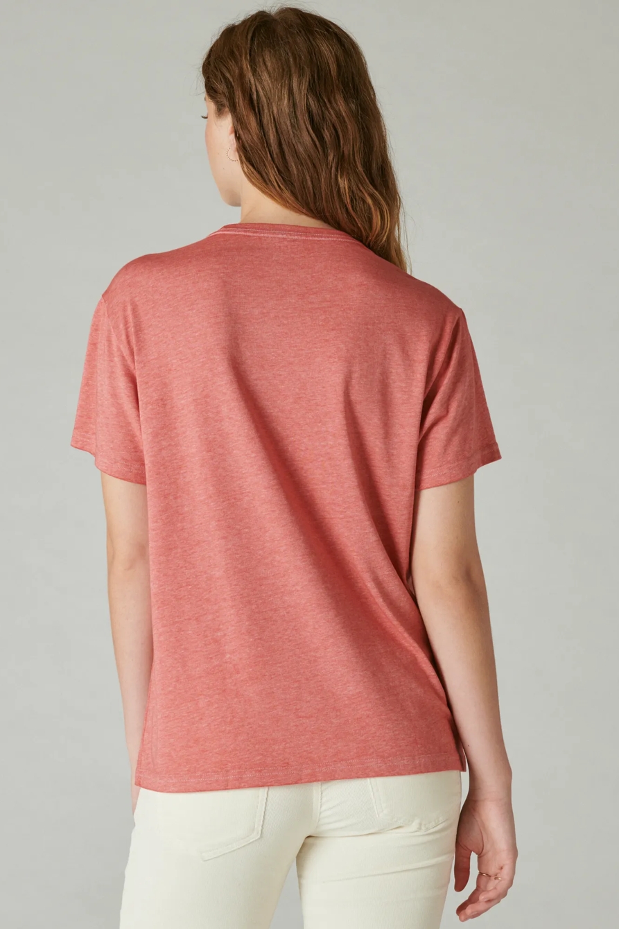 LUCKY HEART BOYFRIEND TEE, image 3