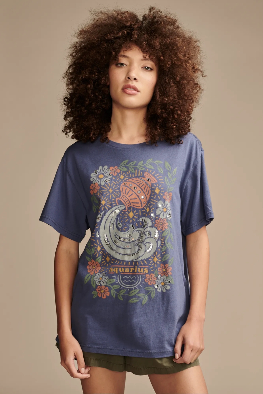 AQUARIUS BOYFRIEND TEE, image 2