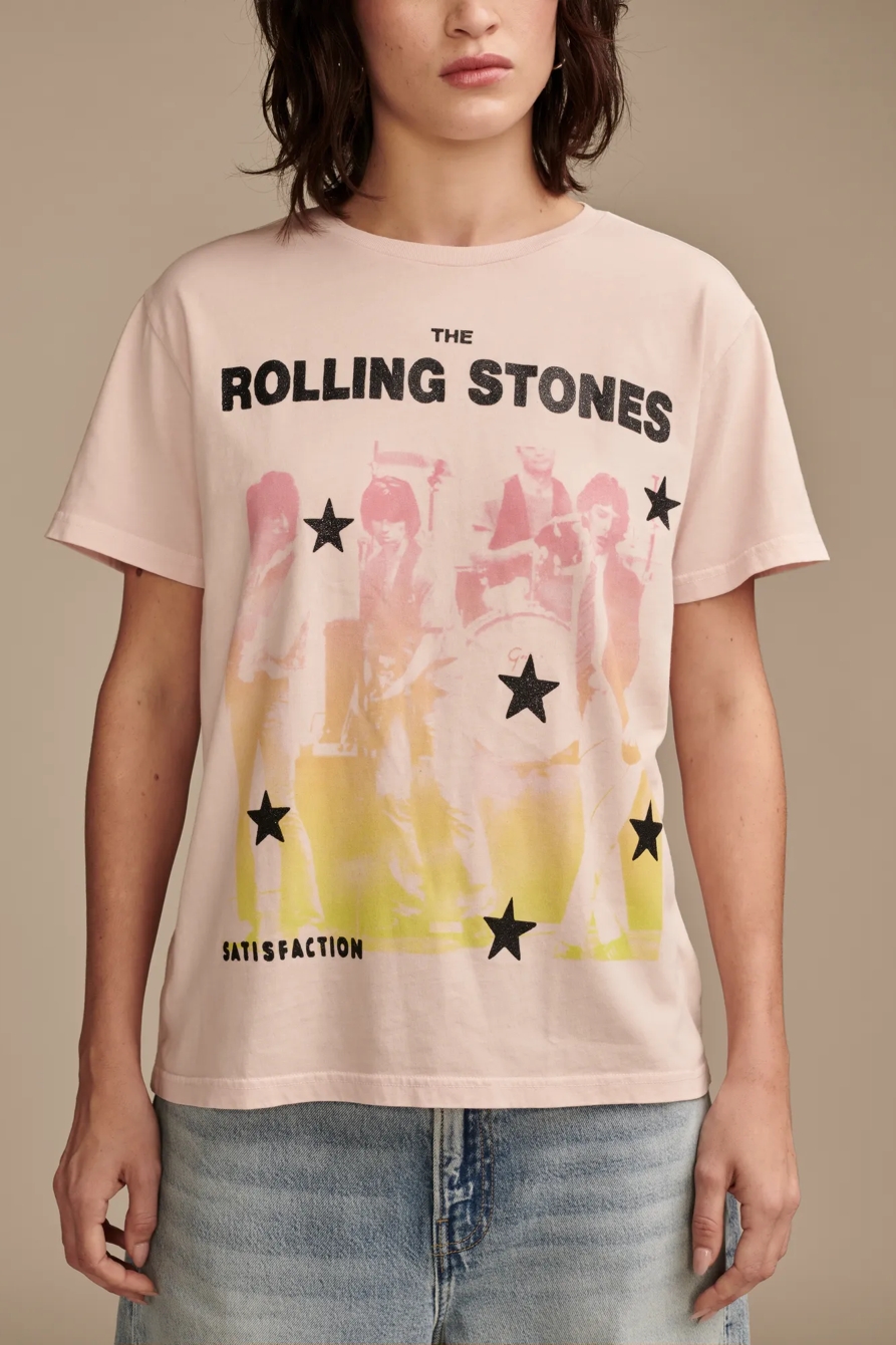 ROLLING STONES SATISFACTION BOYFRIEND TEE, image 3