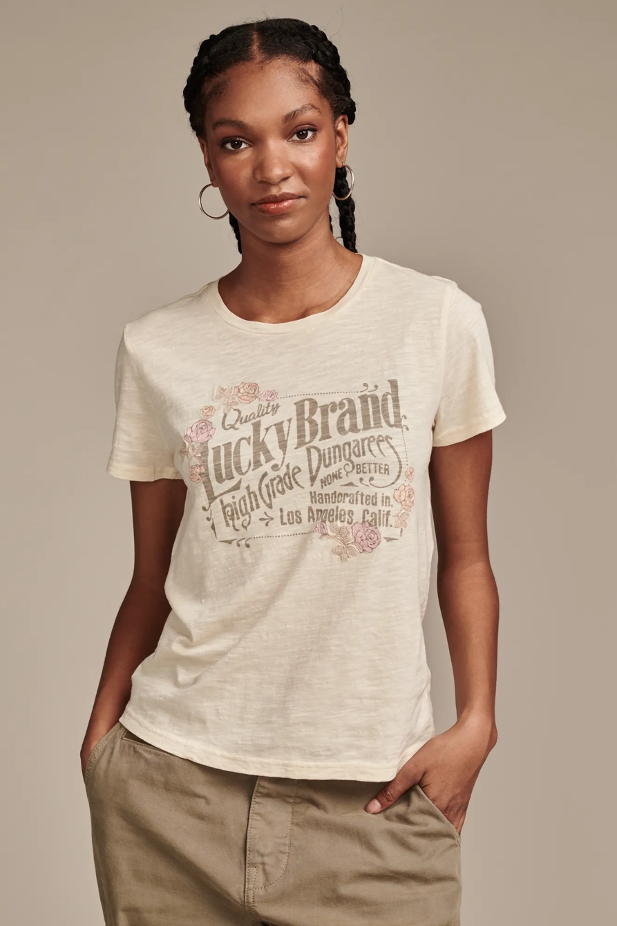 LUCKY BRAND DUNGAREES CLASSIC CREW, image 2