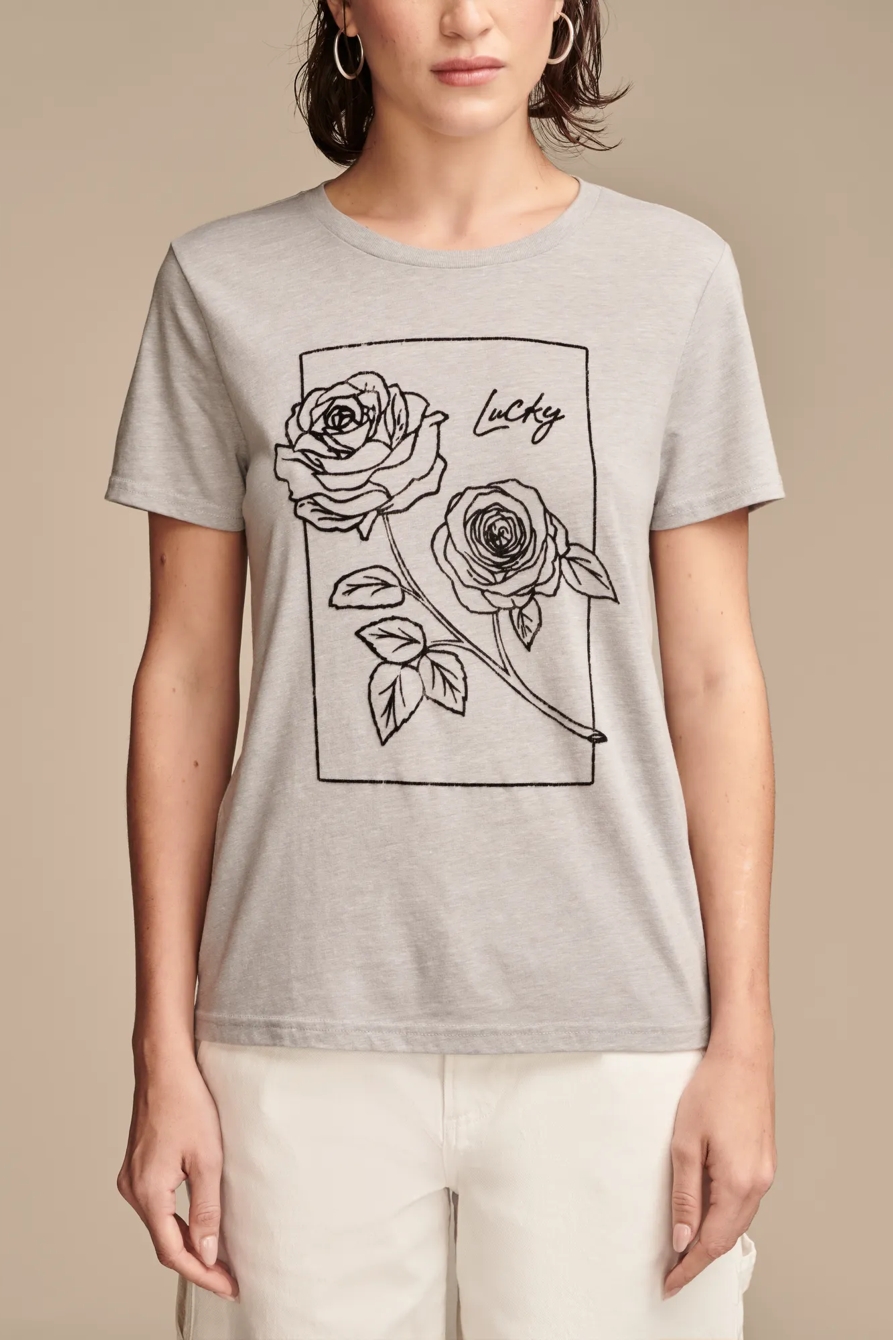 CHAIN STITCH ROSE CLASSIC CREW, image 2