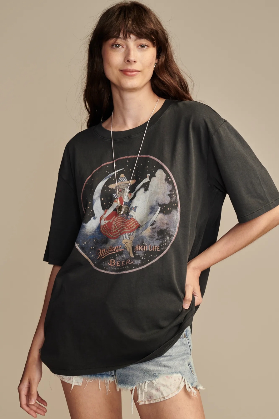 MILLER HIGH LIFE OVERSIZED TEE, image 1