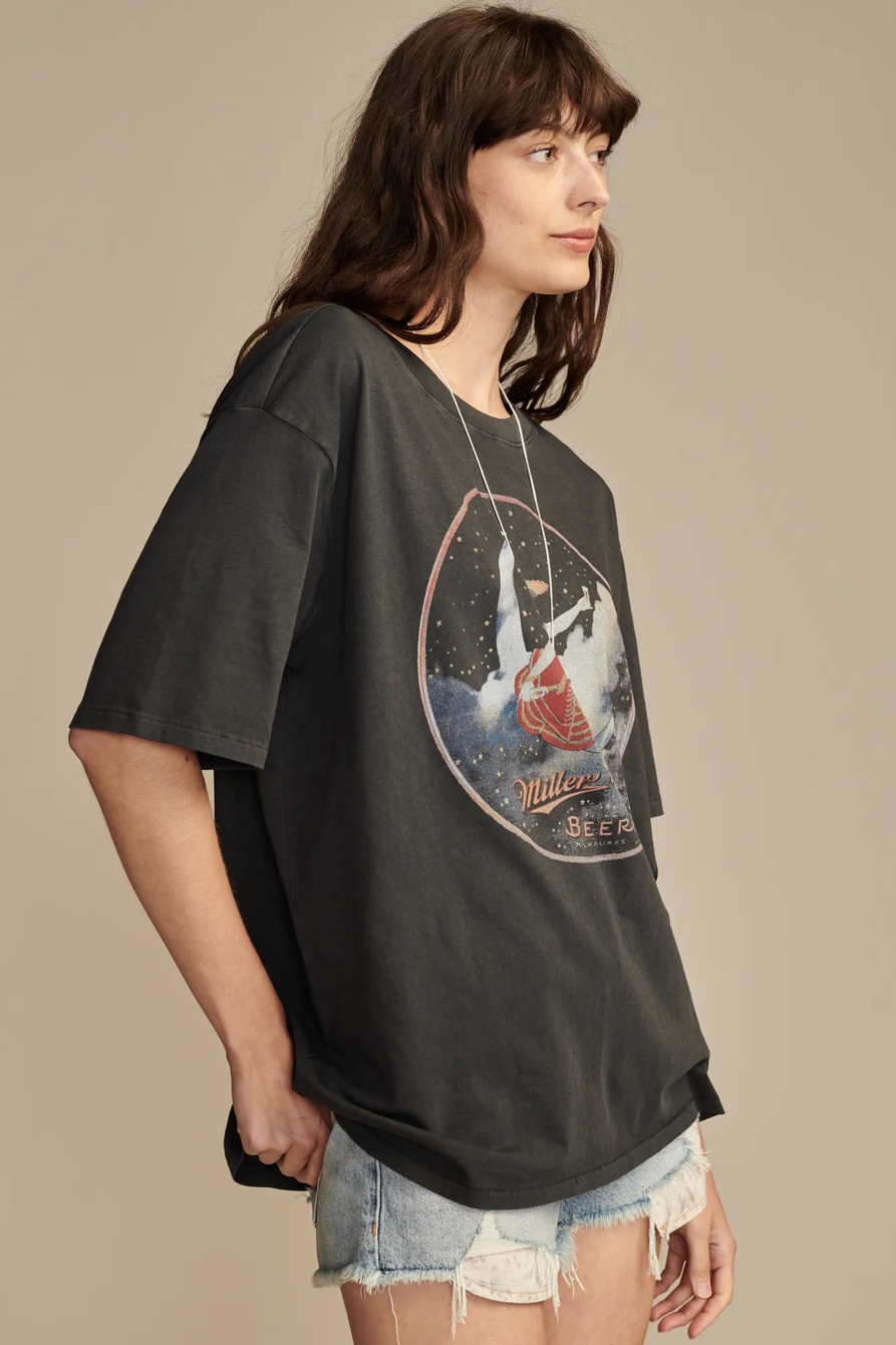 MILLER HIGH LIFE OVERSIZED TEE, image 2