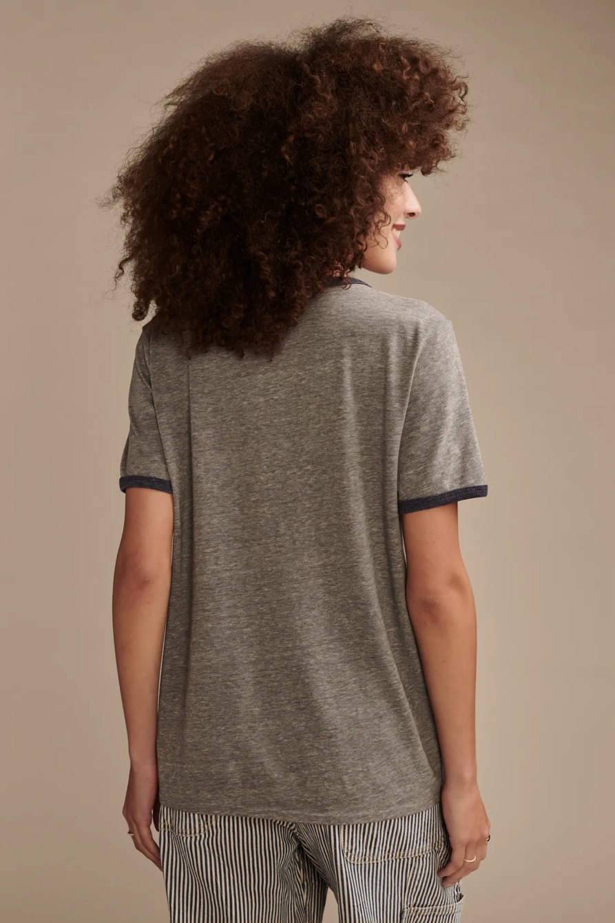 LUCKY LOGO RINGER CLASSIC CREW, image 3