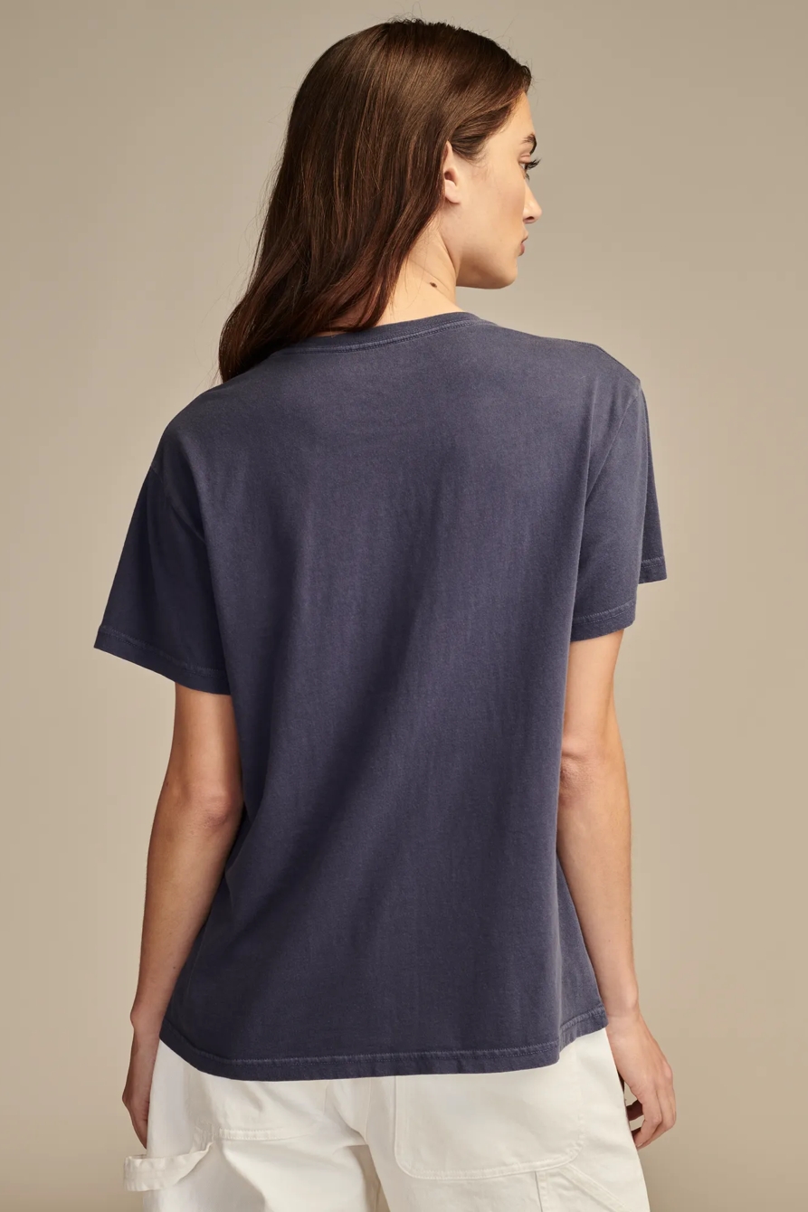 FLORAL QUEEN BOYFRIEND TEE, image 4