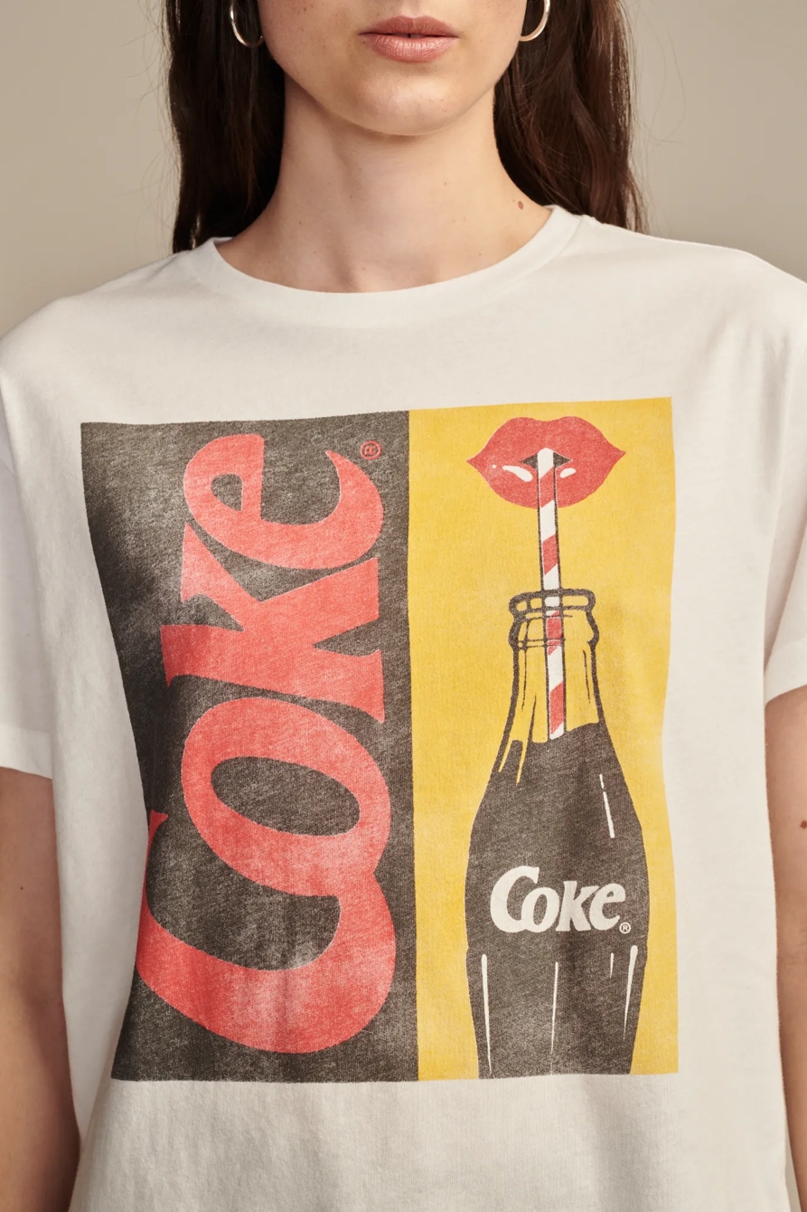 COCA COLA POP ART BOYFRIEND TEE, image 3
