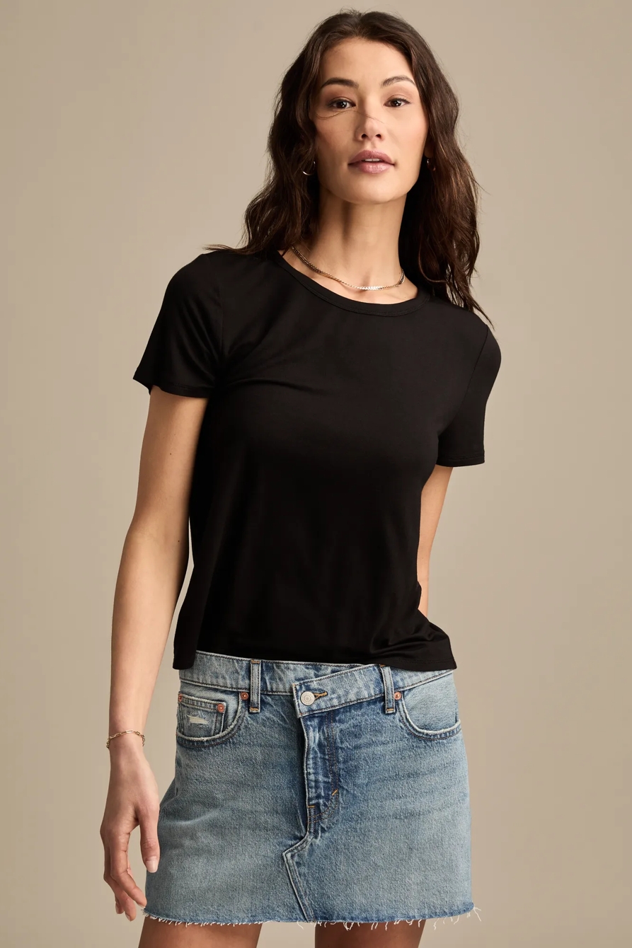 RELAXED CREW NECK TEE, image 2