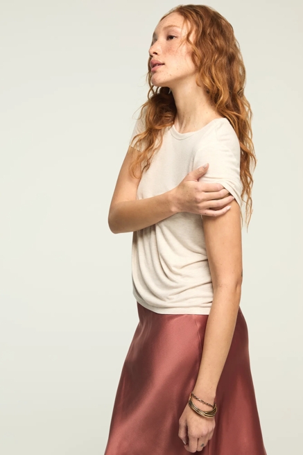 RELAXED CREW NECK TEE, image 2