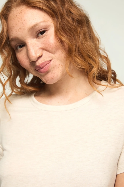 RELAXED CREW NECK TEE, image 4