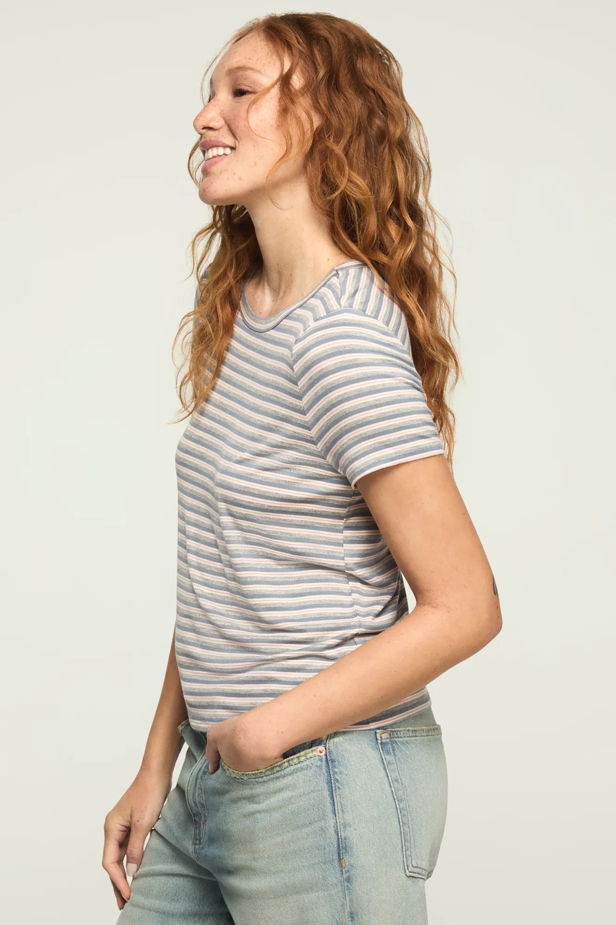 RELAXED CREW NECK TEE, image 4