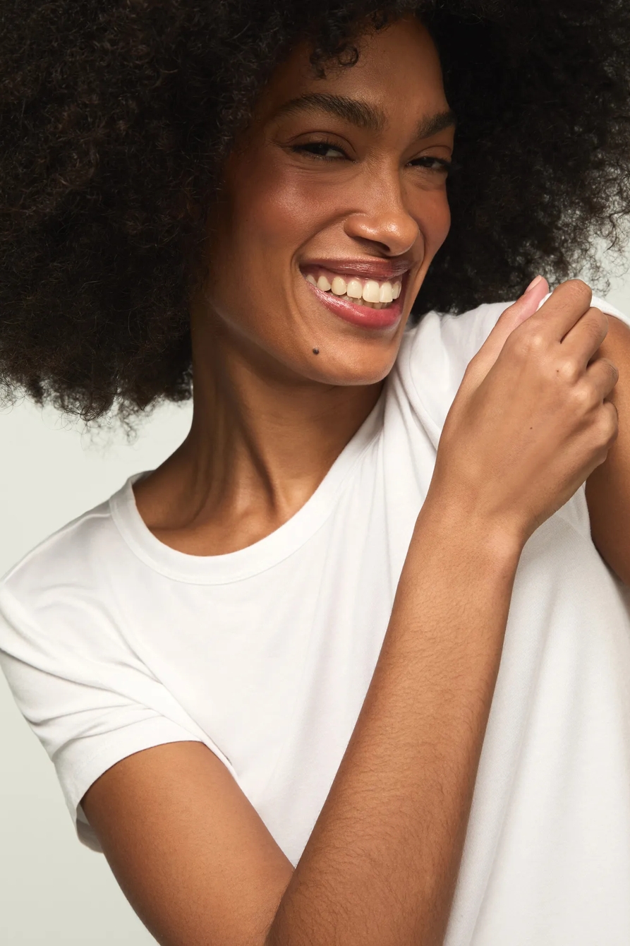 RELAXED CREW NECK TEE, image 2