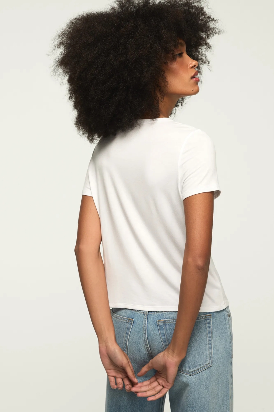 RELAXED CREW NECK TEE, image 3