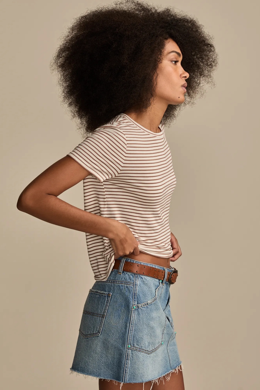 RELAXED CREW NECK TEE, image 5