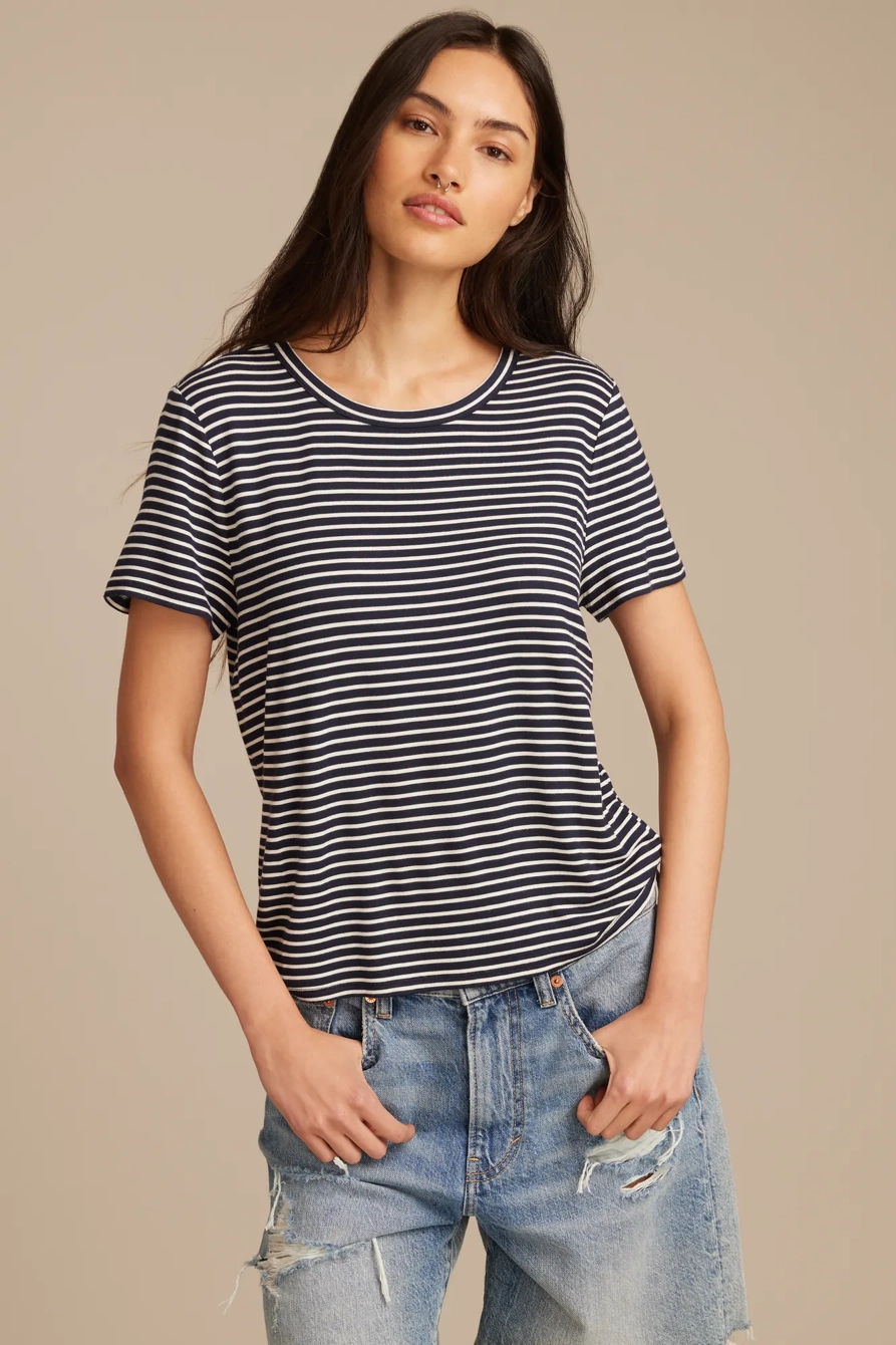 RELAXED CREW NECK TEE