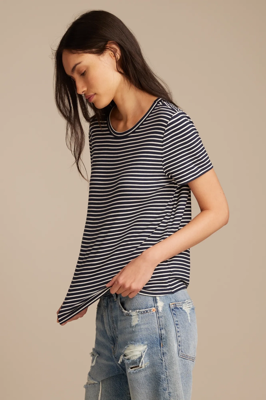 RELAXED CREW NECK TEE