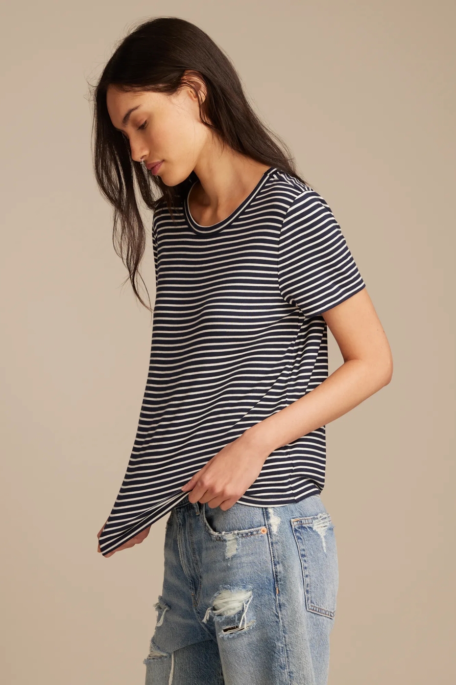 RELAXED CREW NECK TEE, image 4