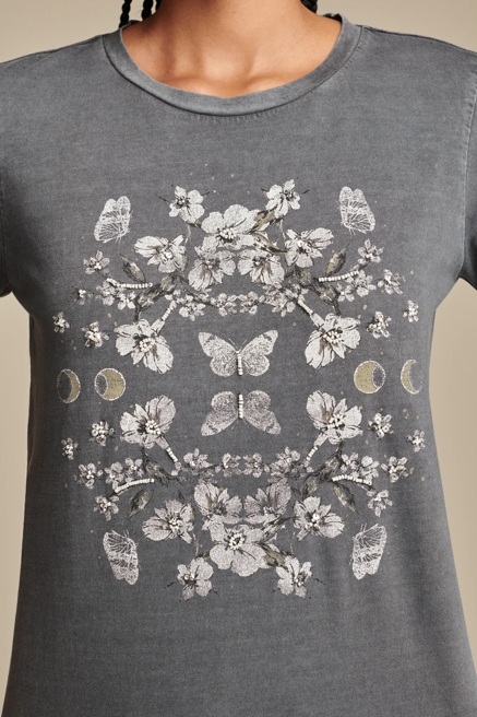 MIRROR FLORAL CLASSIC CREW, image 2