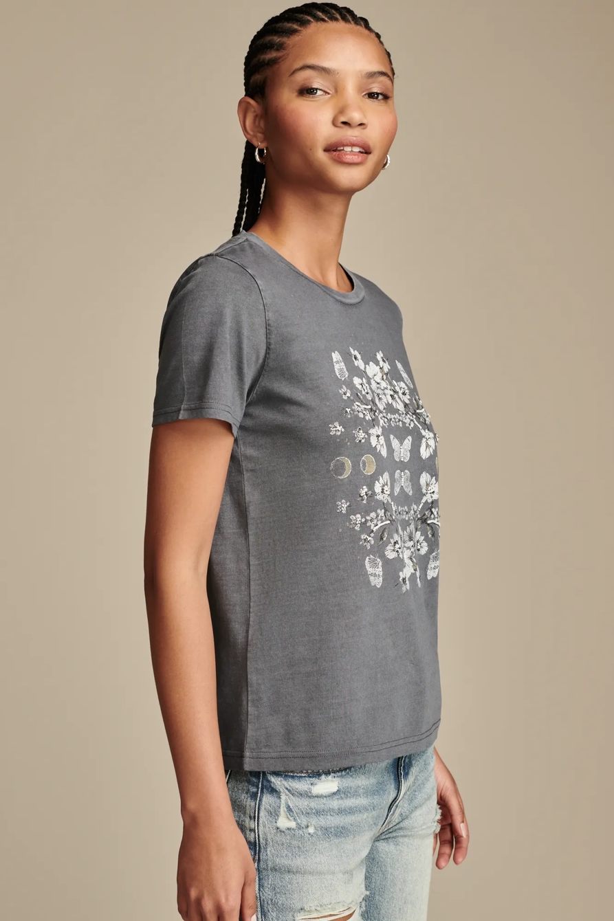 MIRROR FLORAL CLASSIC CREW, image 3