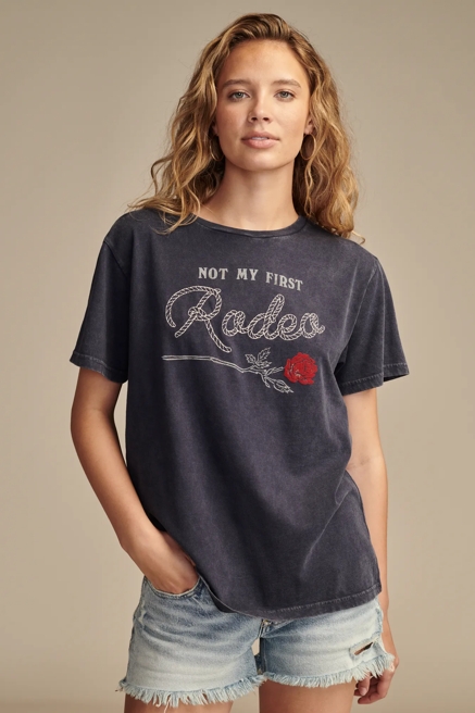 FIRST RODEO BOYFRIEND TEE, image 1