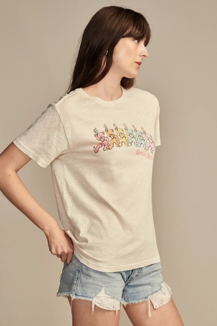 GRATEFUL DEAD DANCING BEARS BOYFRIEND TEE, image 4