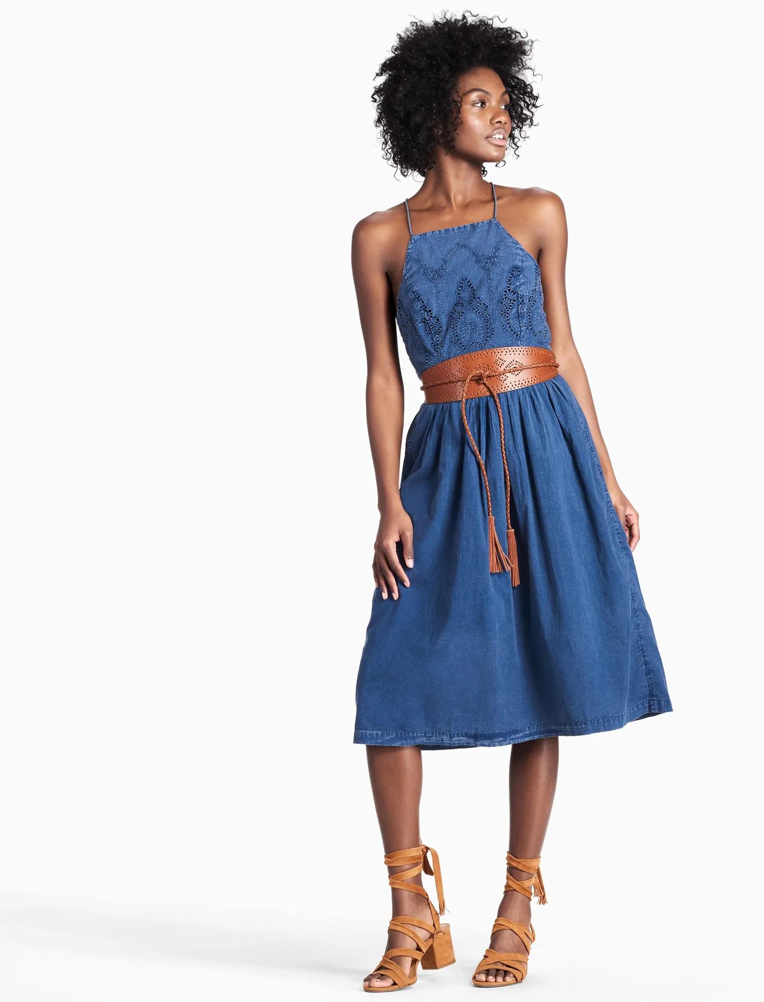 SCHIFFLY BIB DRESS, image 1