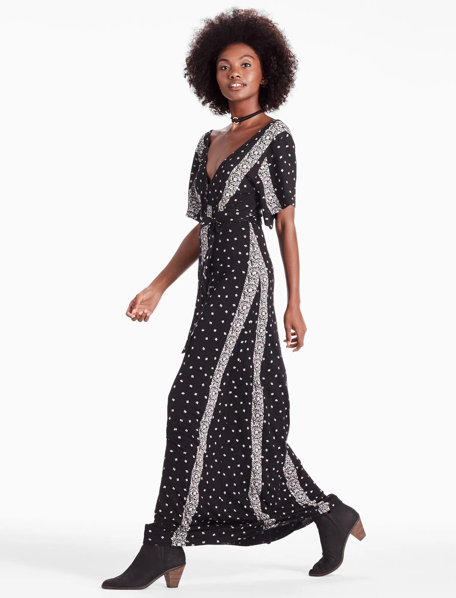 STRIPED DITSY MAXI, image 2
