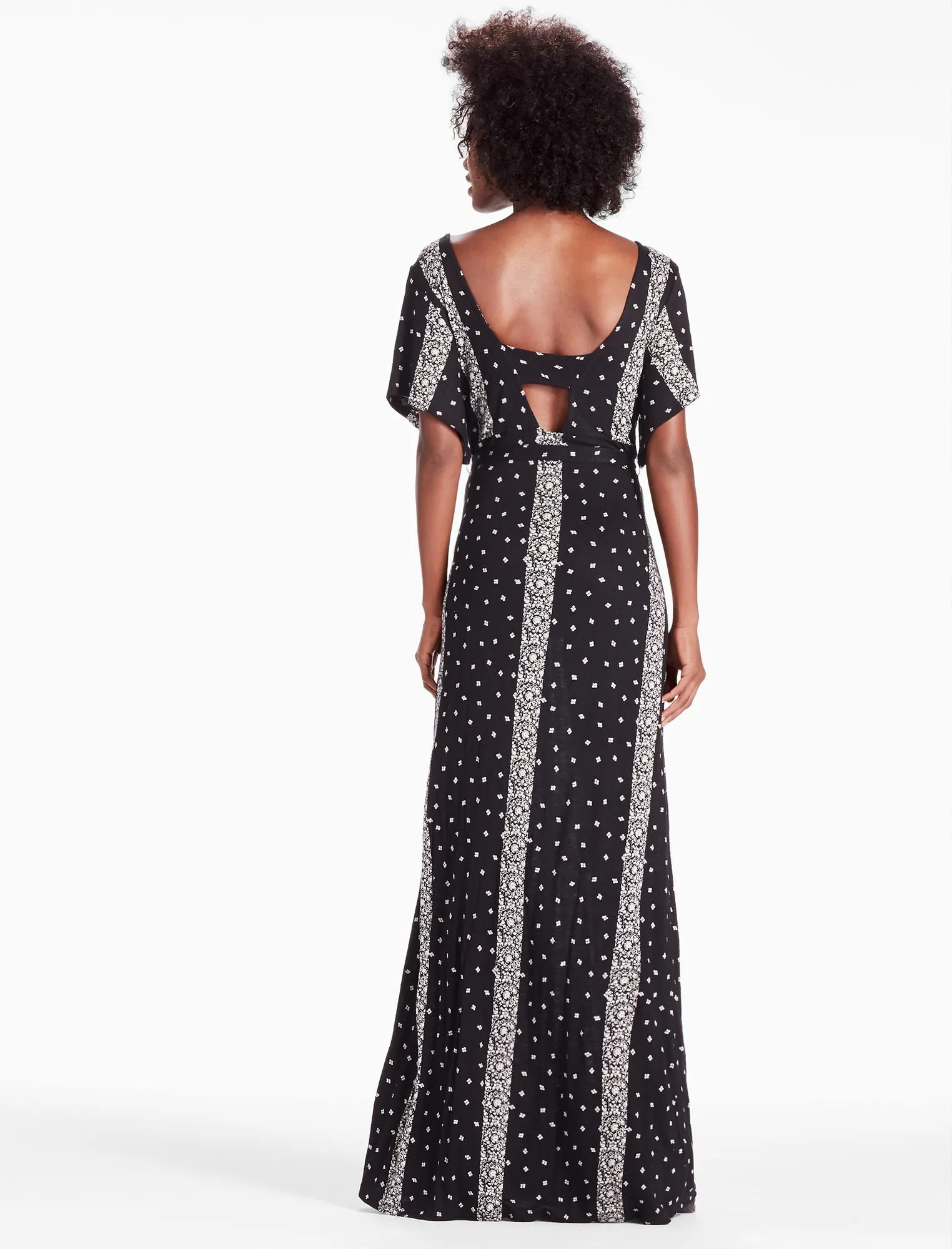 STRIPED DITSY MAXI, image 3