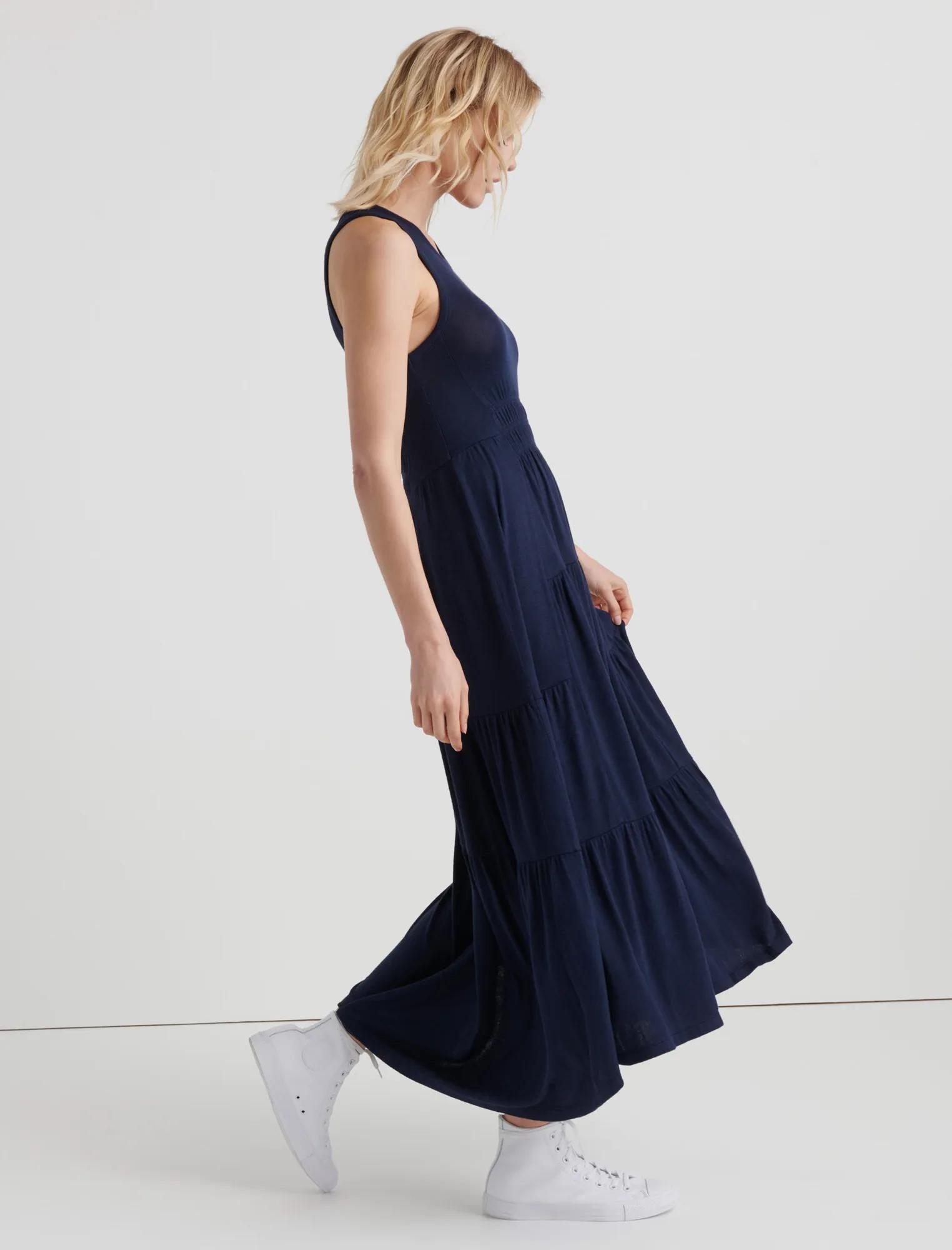 RUCHED MAXI DRESS, image 2