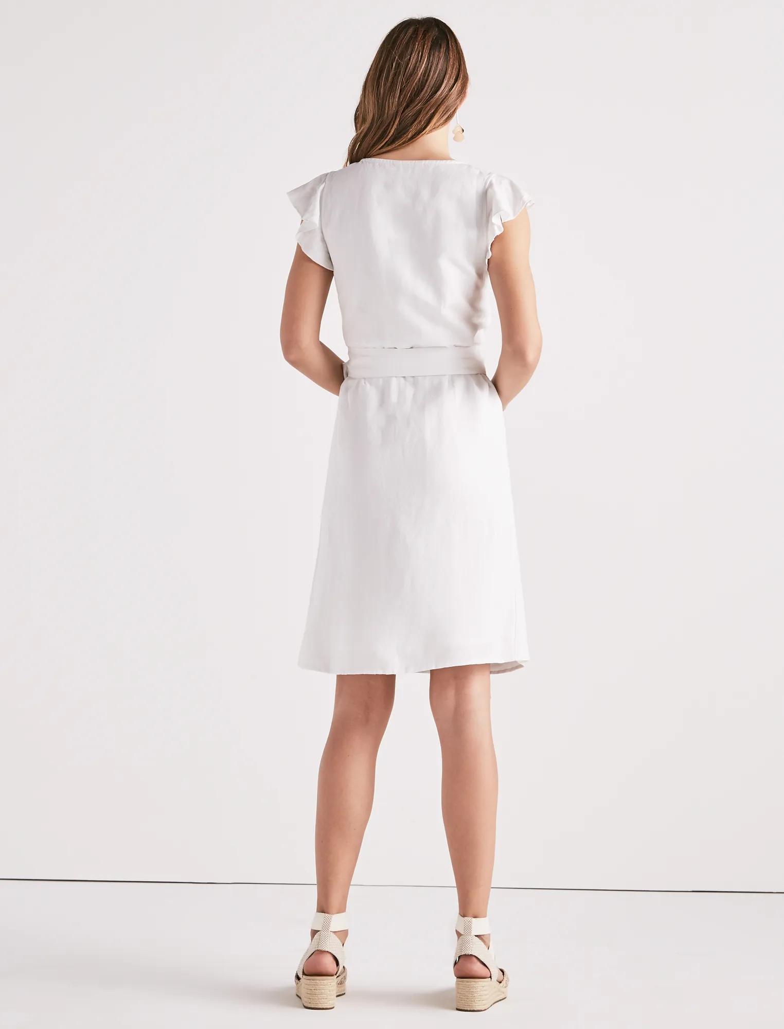 WRAP RUFFLE DRESS, image 3