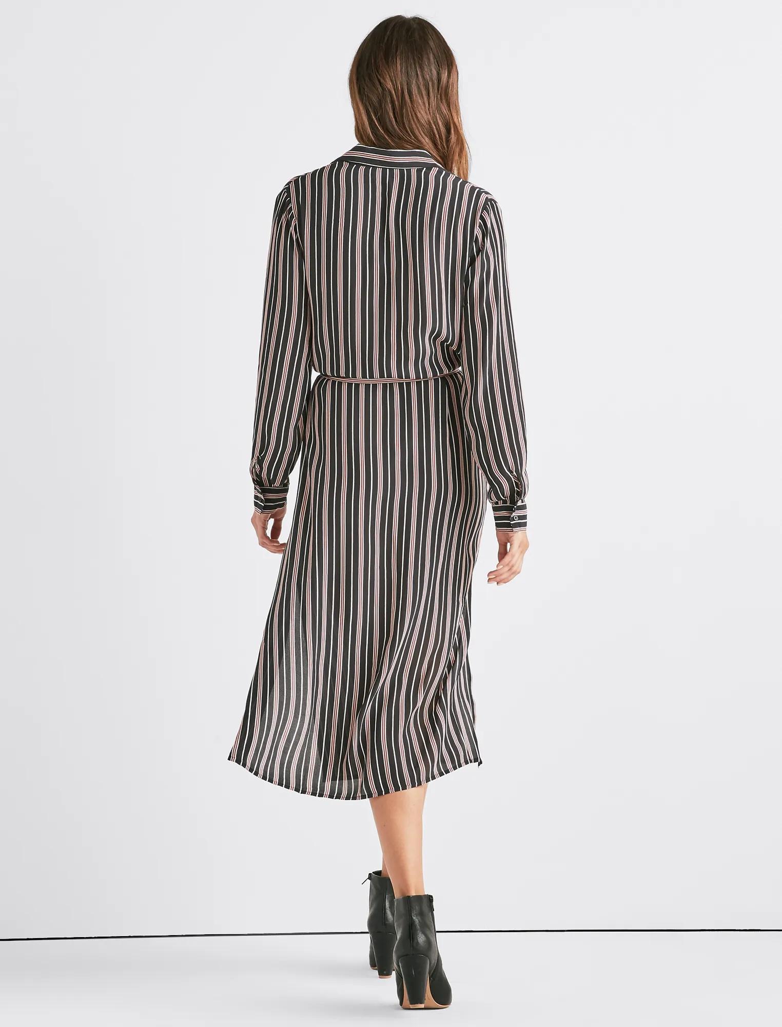 STRIPE SHIRT DRESS, image 4