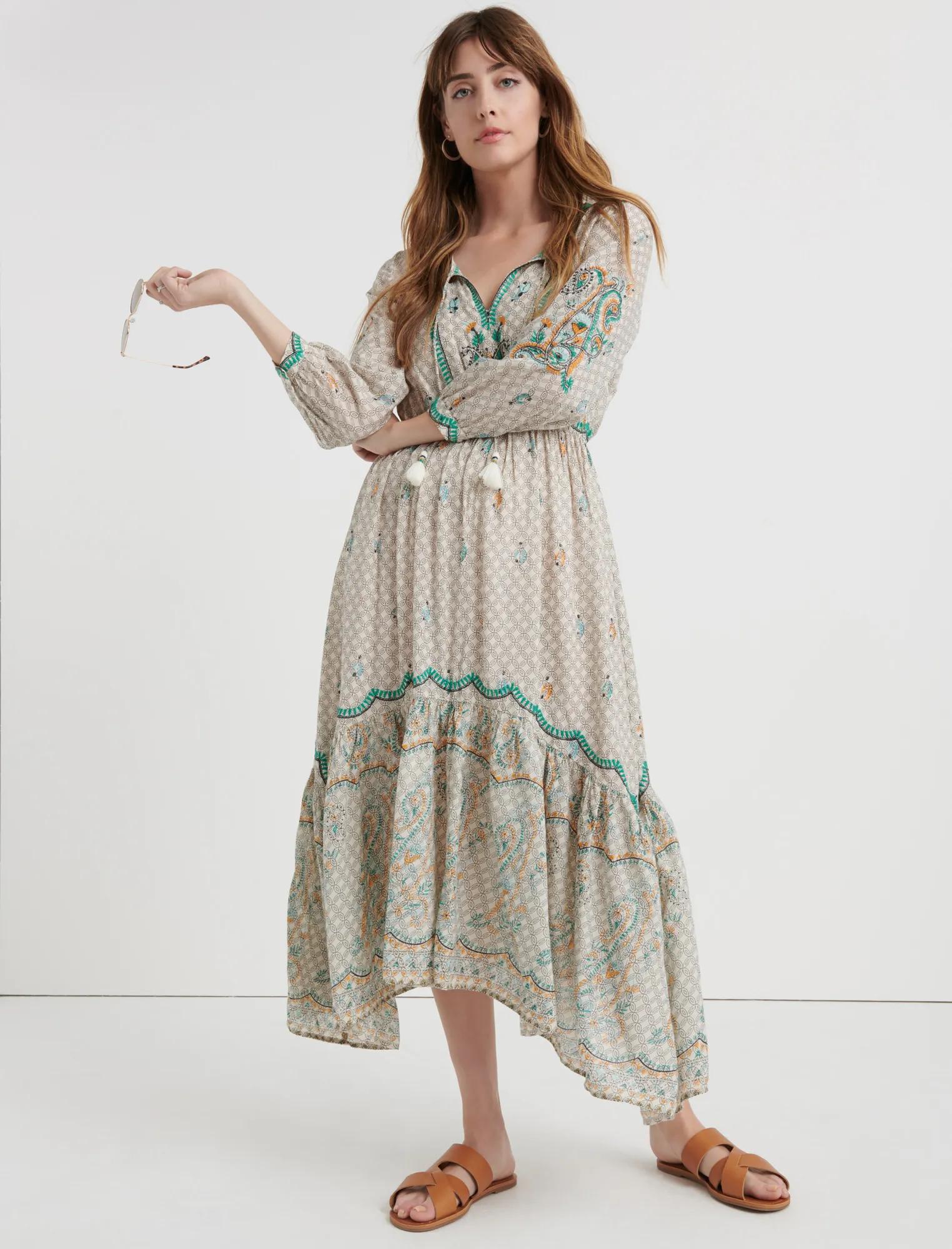 EVELYN EMBROIDERED DRESS, image 1