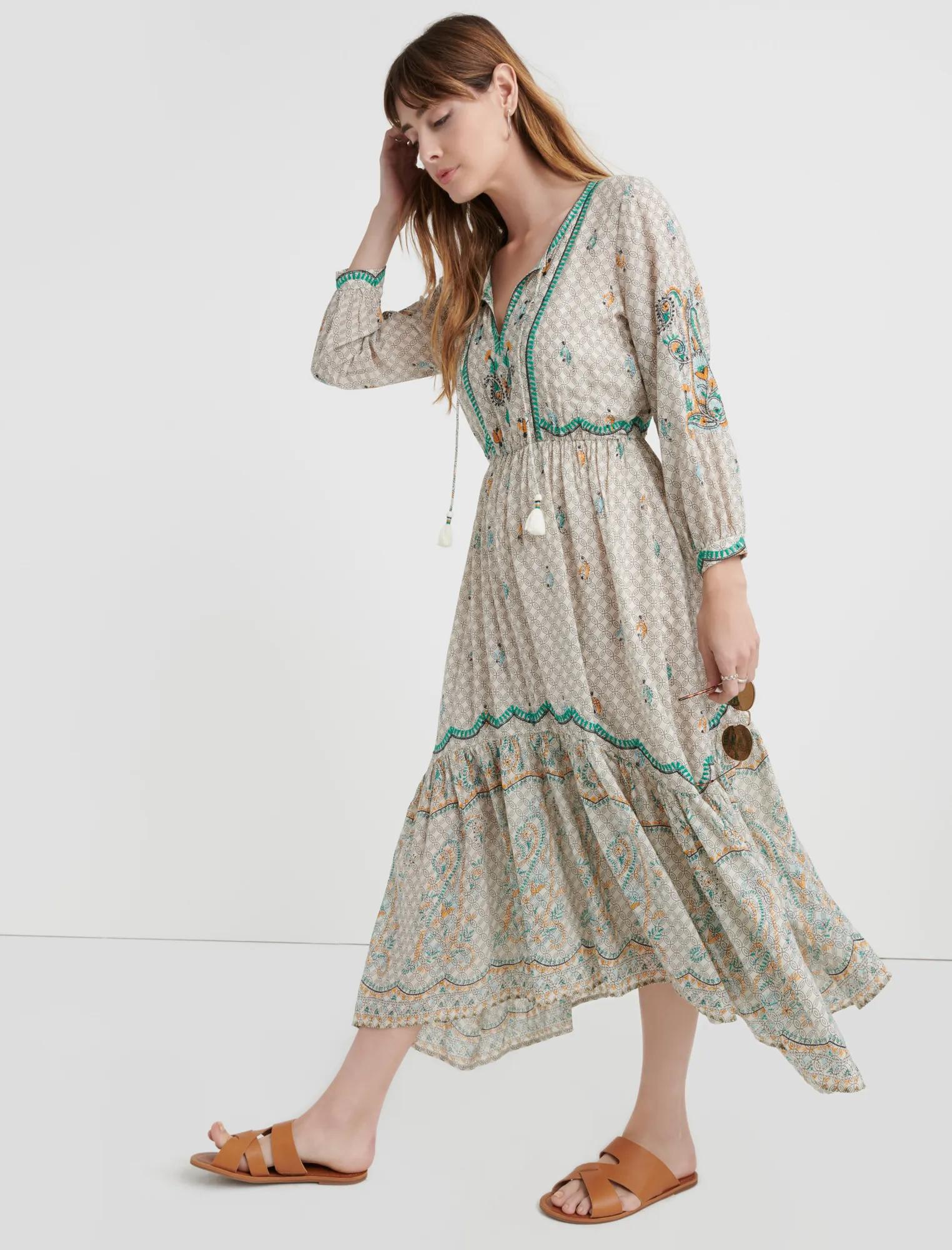 EVELYN EMBROIDERED DRESS, image 2