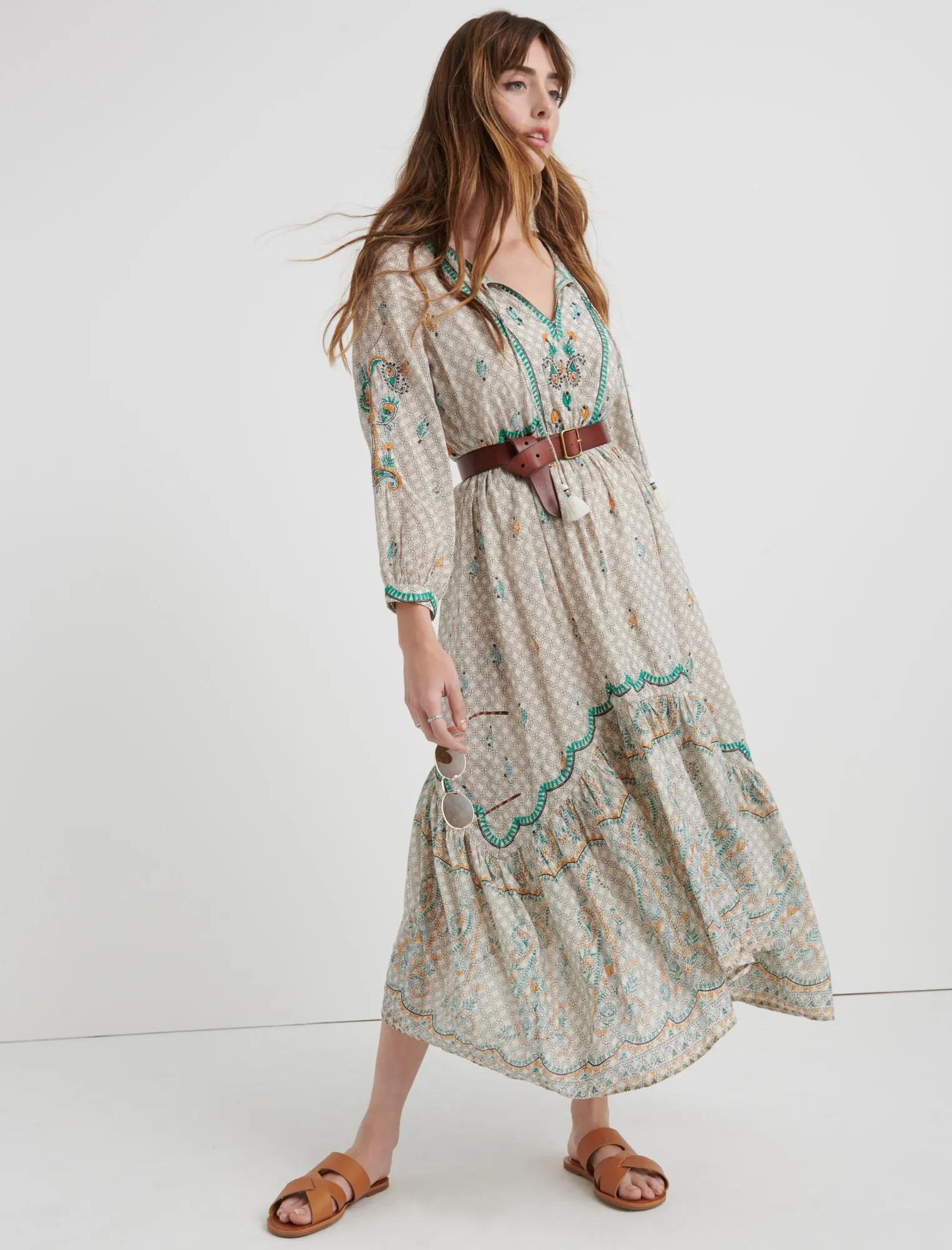 EVELYN EMBROIDERED DRESS, image 4