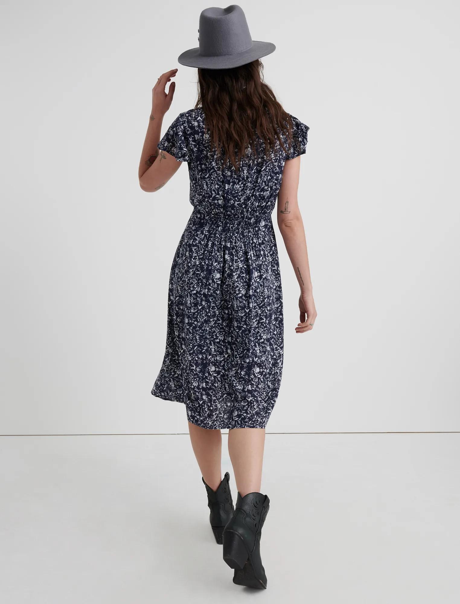 SMOCKED WAIST DRESS, image 3
