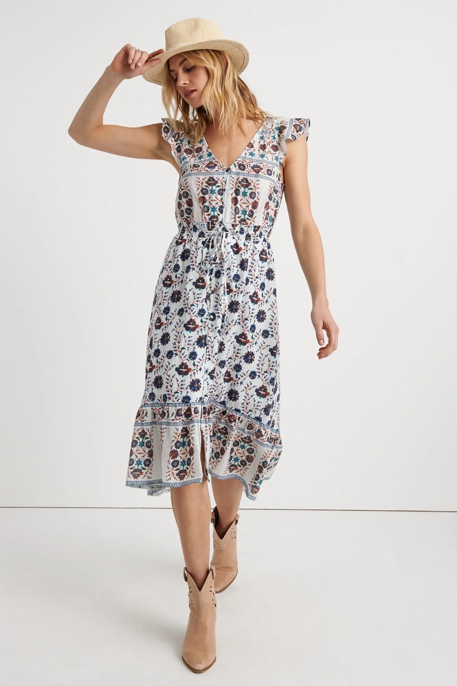 PRINTED FELICE DRESS, image 1