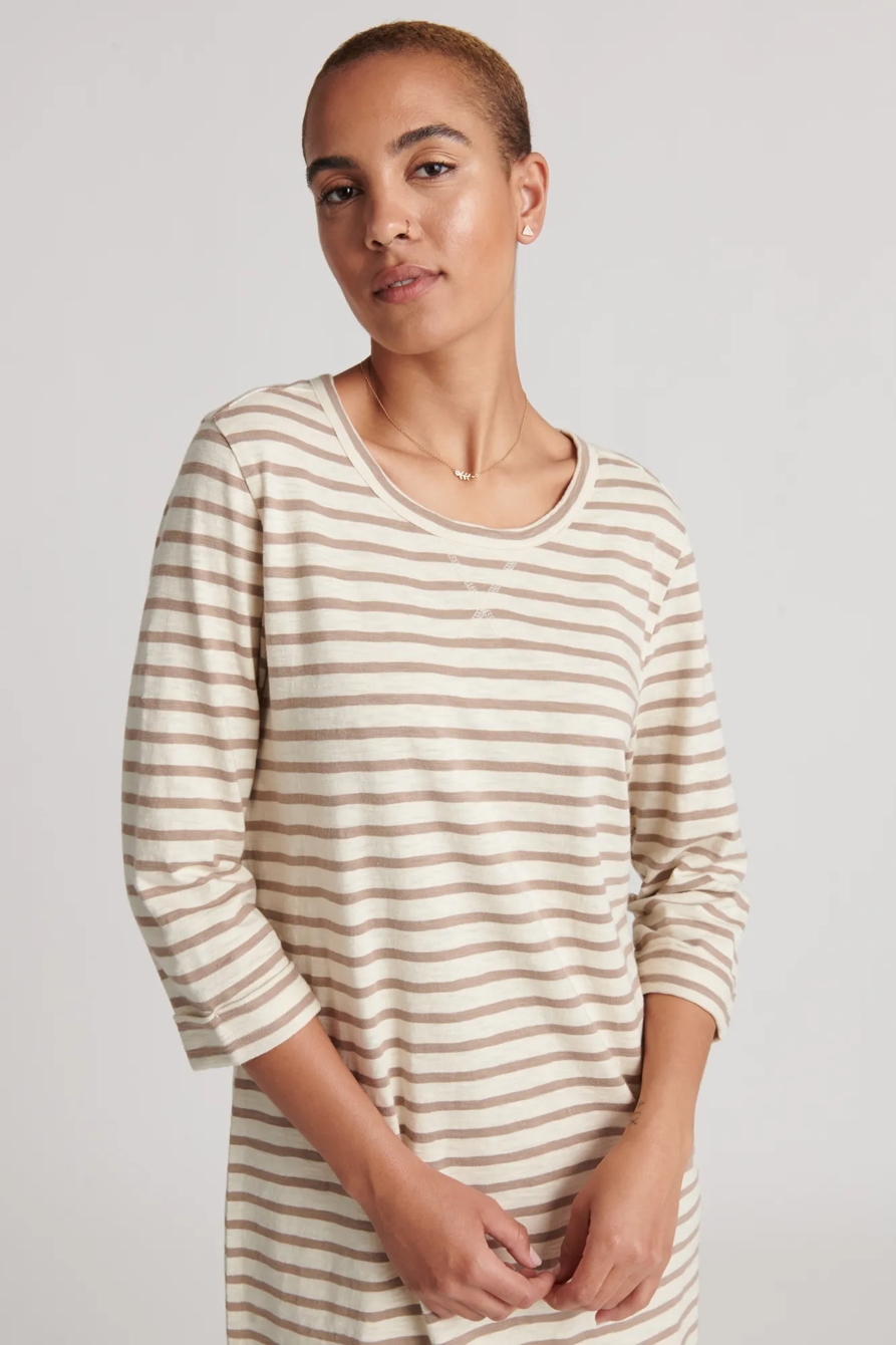 STRIPE TEE DRESS, image 2