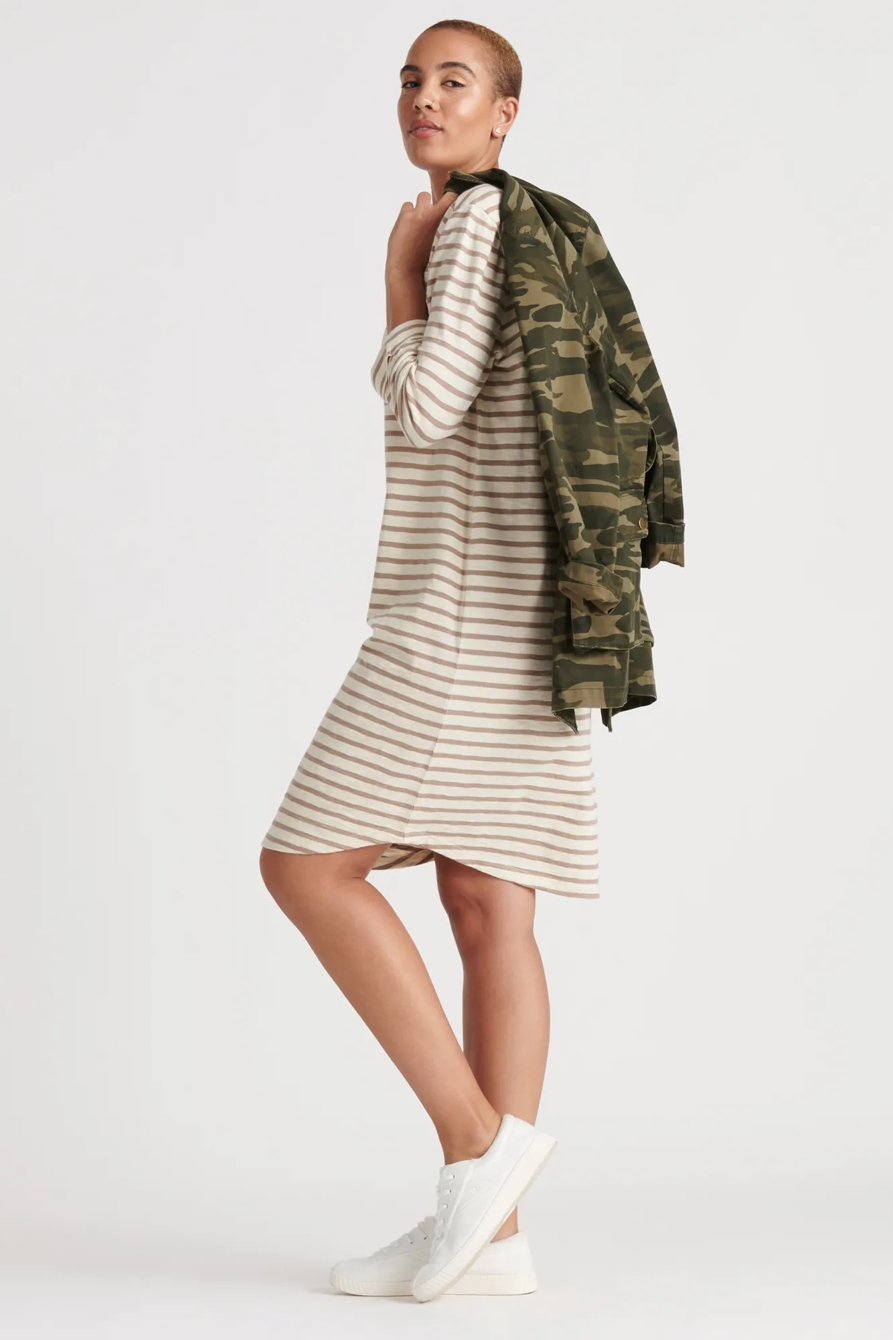 STRIPE TEE DRESS, image 3