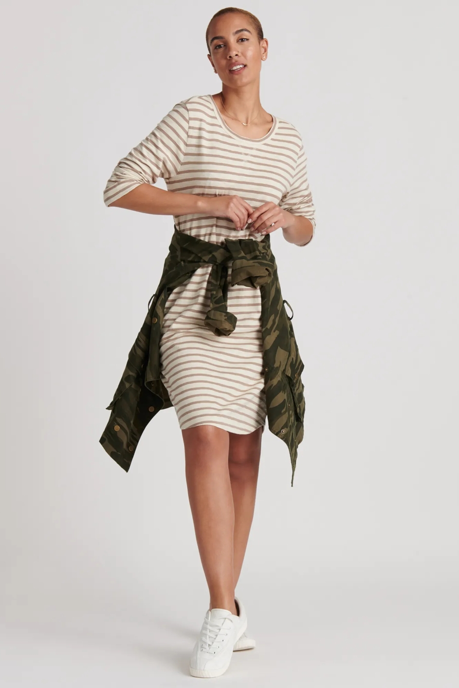 STRIPE TEE DRESS, image 5