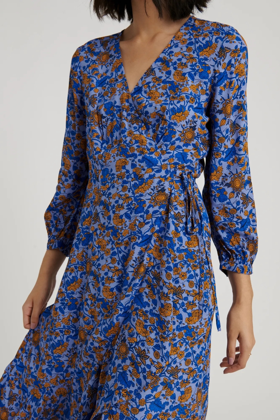 KARIN WRAP DRESS, image 2