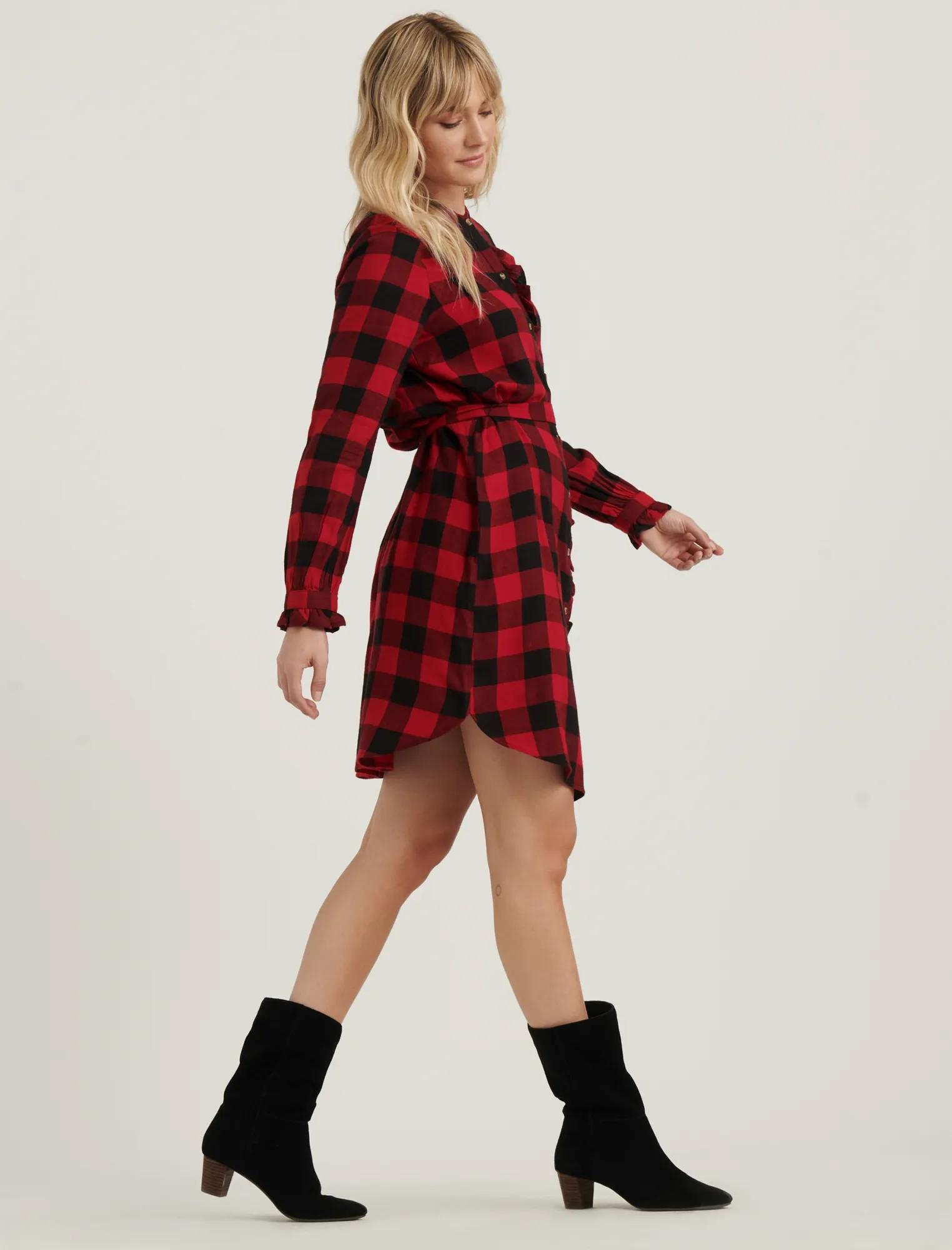 MACKENZIE PLAID DRESS, image 3