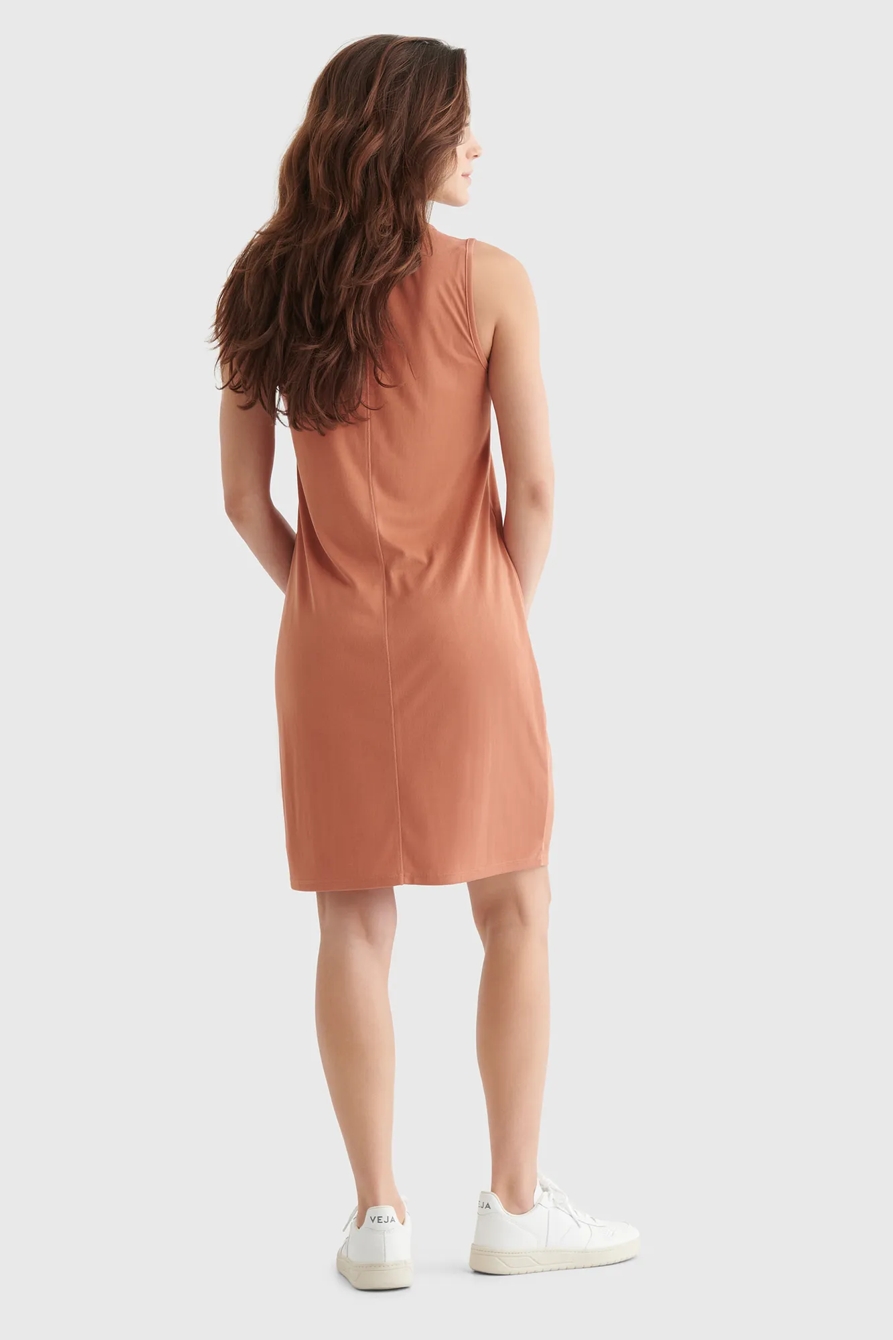 SANDWASH RIB TANK DRESS, image 5