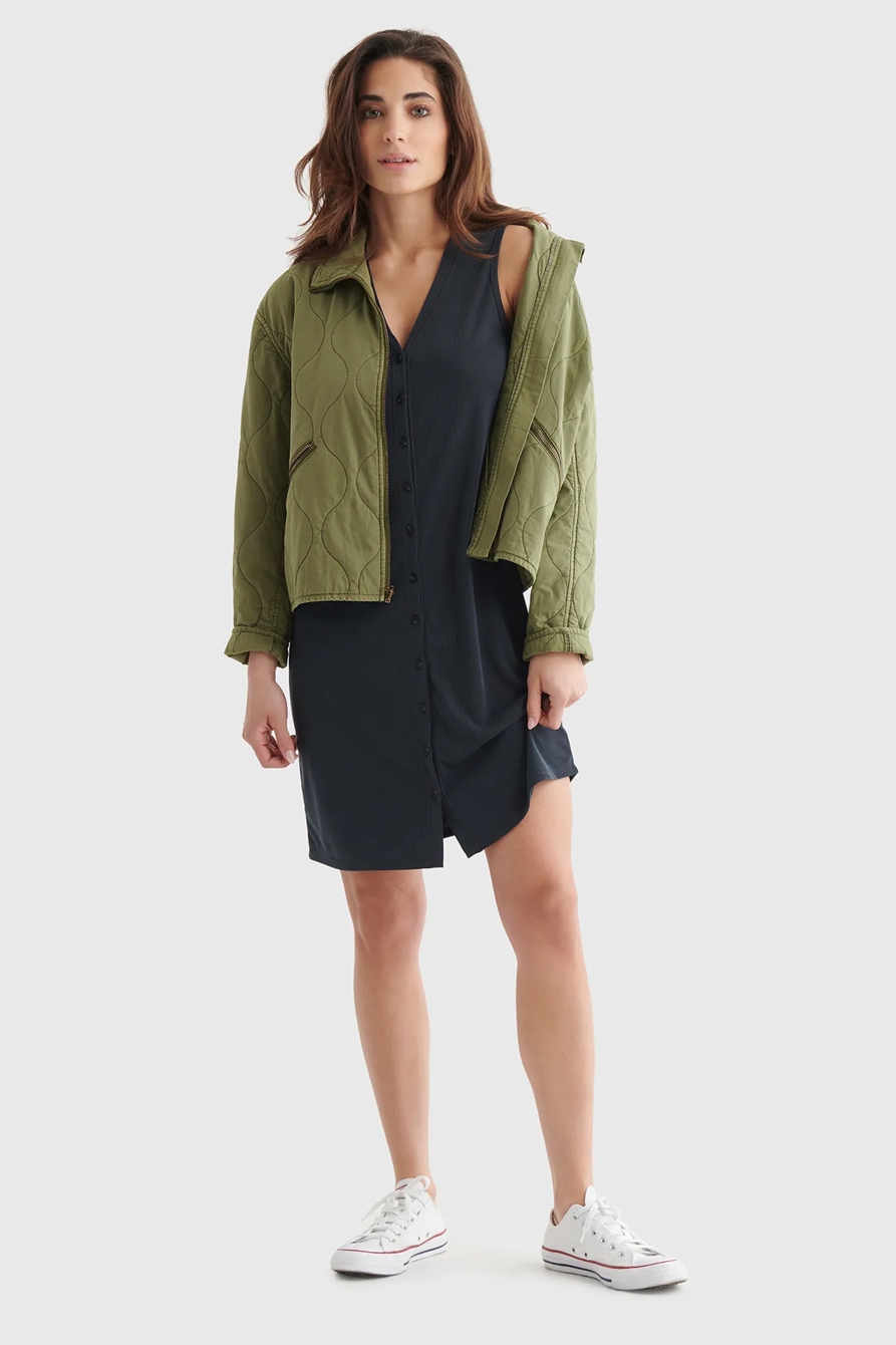 SANDWASH RIB TANK DRESS, image 2