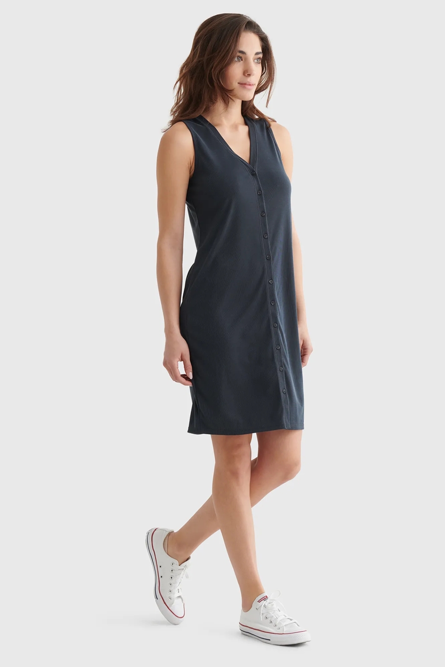 SANDWASH RIB TANK DRESS, image 3